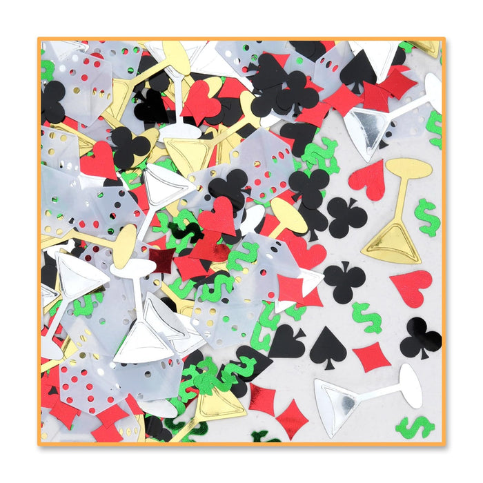 Beistle Confetti, 0.5 Ounces, Multicolored