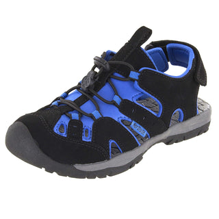 Northside Sandal, 11 Toddler, Black/Royal