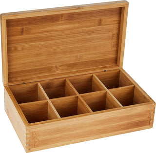 Lipper International Bamboo Tea Storage Box