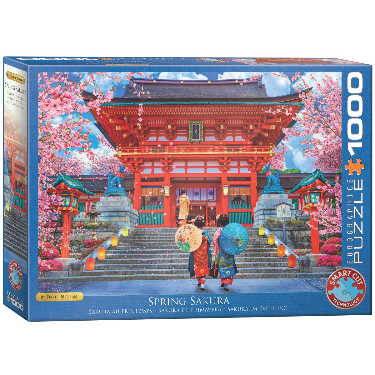 EuroGraphics Spring Sakura by David McLean 1000-Piece Puzzle