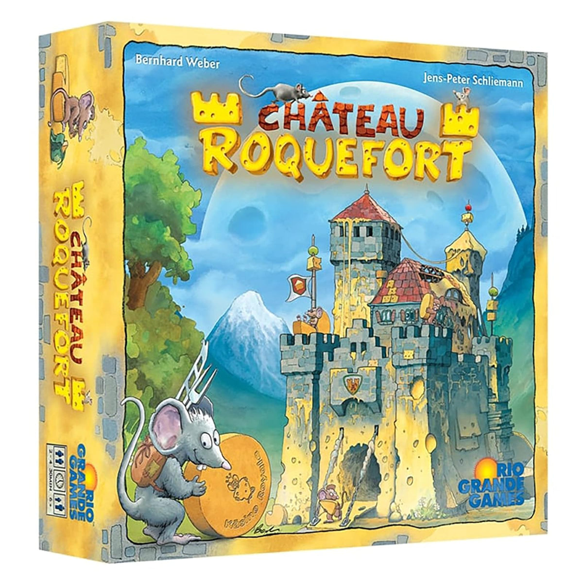 Rio Grande Games Board Game, Large, Blue and Yellow