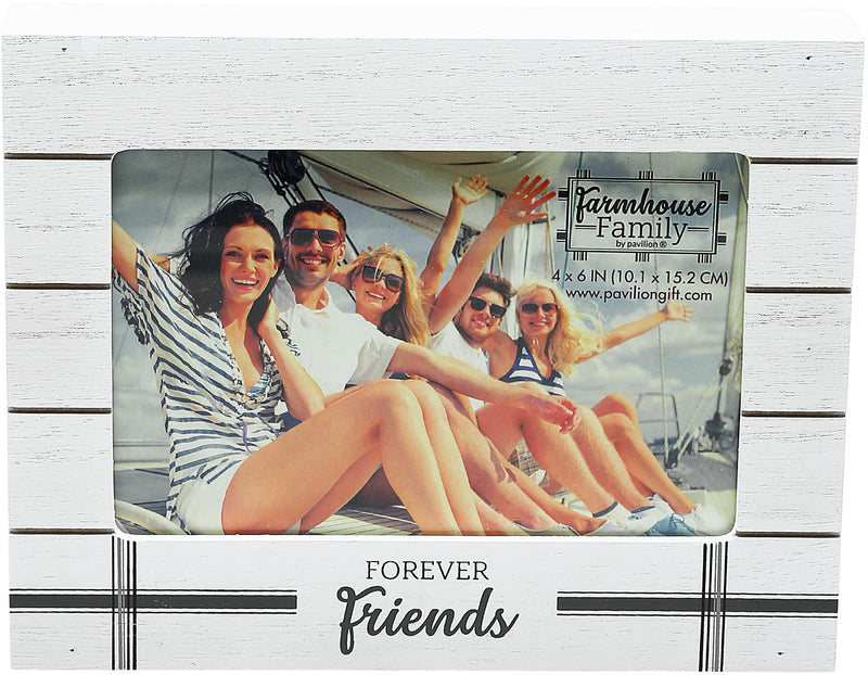 Pavilion - 4" x 6" Photo - Forever Friends - 7.5" x 6" MDF Self-Standing Picture Frame