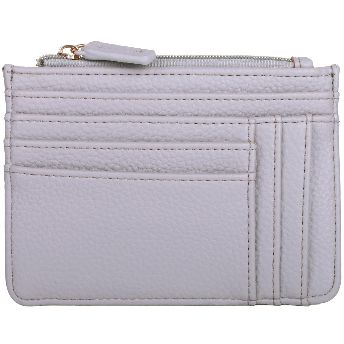 Julia Buxton USA Wallet, 5.25"W x 3.75"H x 0.5"D, Grey