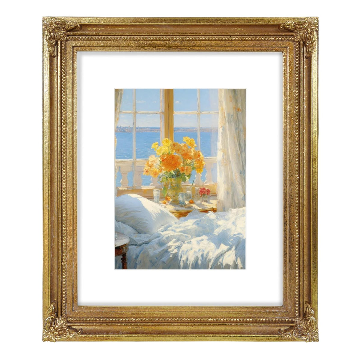 SIMON'S SHOP Picture Frame, 8x10, Gold