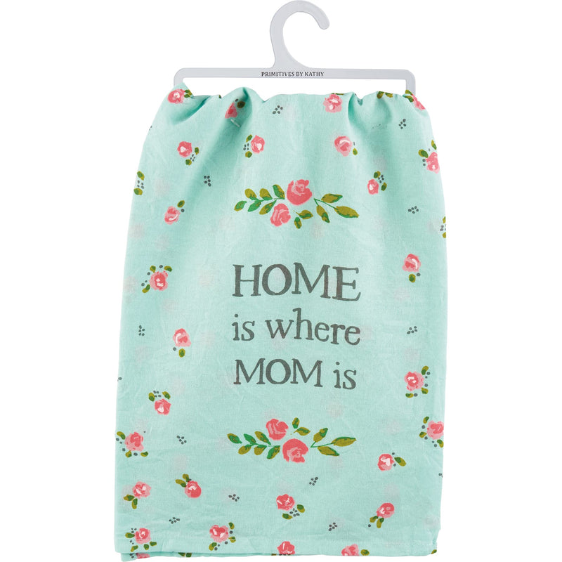 Primitives by Kathy Home is Where Mom is Kitchen Towel