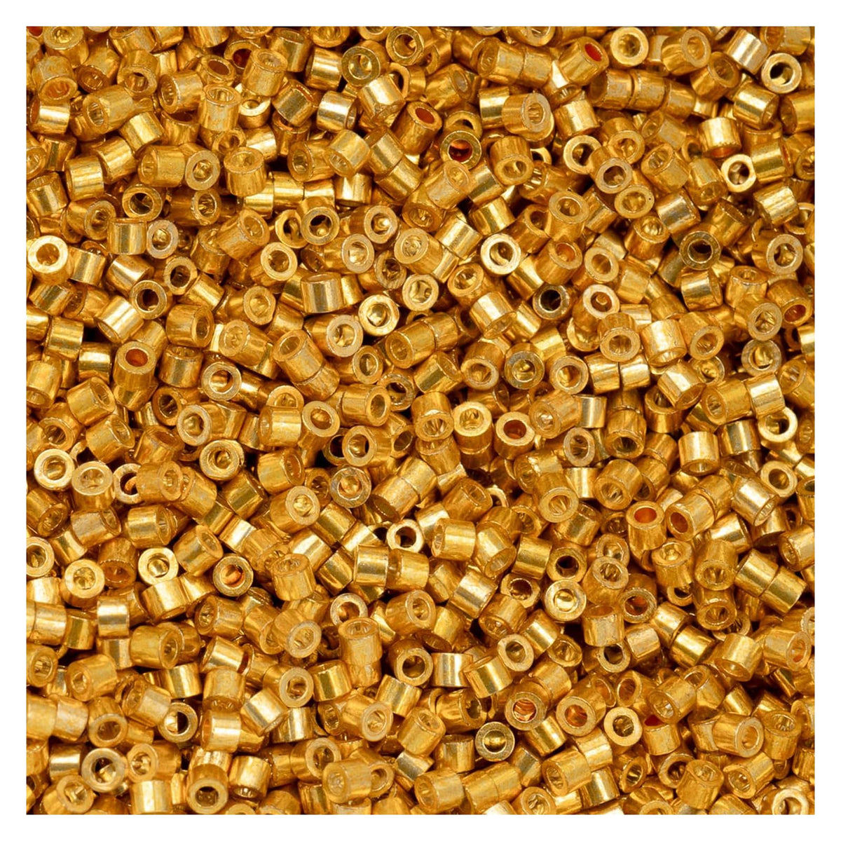John Bead Craft Bead, Size 11, Gold AB