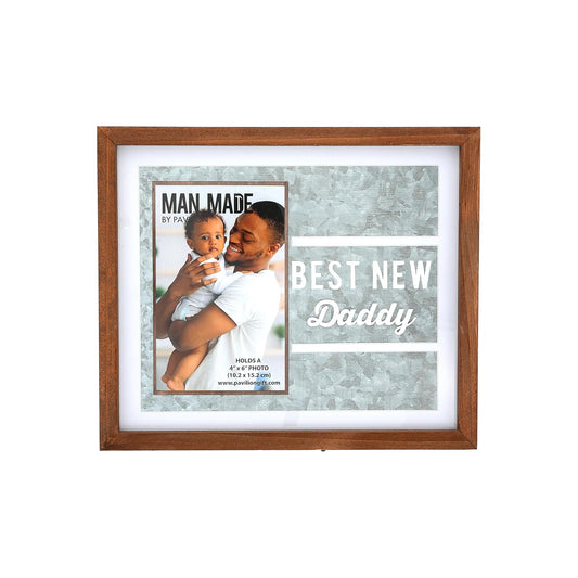 Pavilion Gift Company Picture Frame, brown, Modern