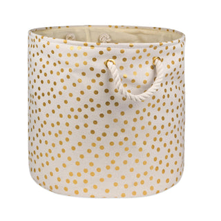 DII Item Container, Large Round, Natural Off-White
