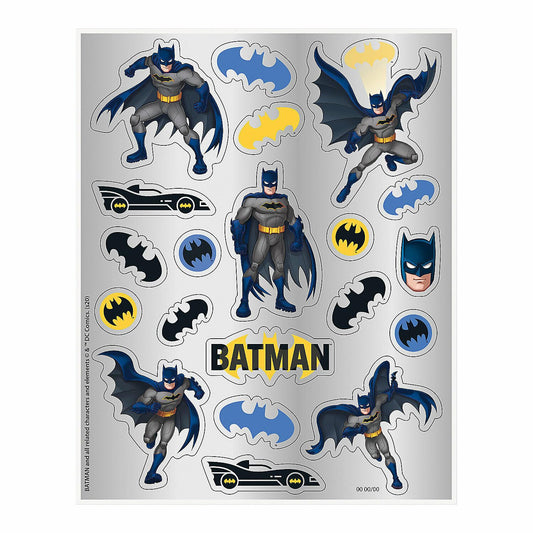 Unique Industries Batman Sticker Sheets - 4 Pcs