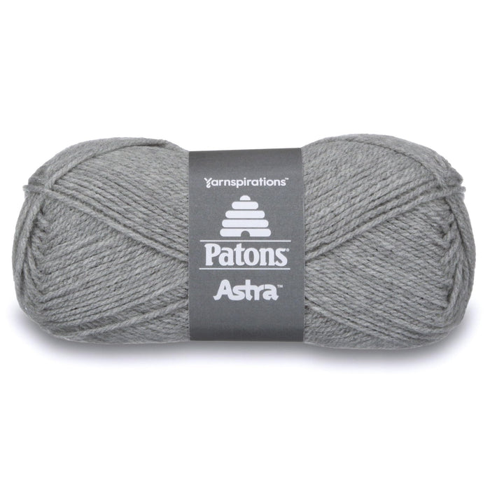 Spinrite Yarns (CA) Patons Astra Yarn, 1.75 oz, Silver Gray Mix