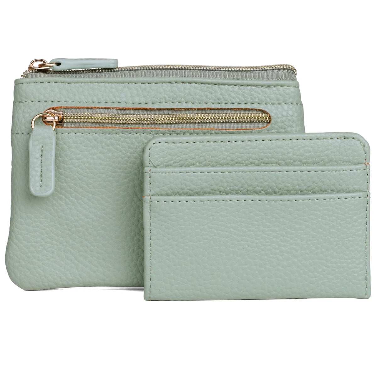 Julia Buxton USA Wallet, Sea Foam, Modern