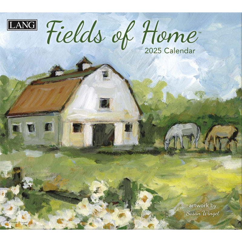 LANG Fields Of Home 2025 Wall Calendar (25991002032)