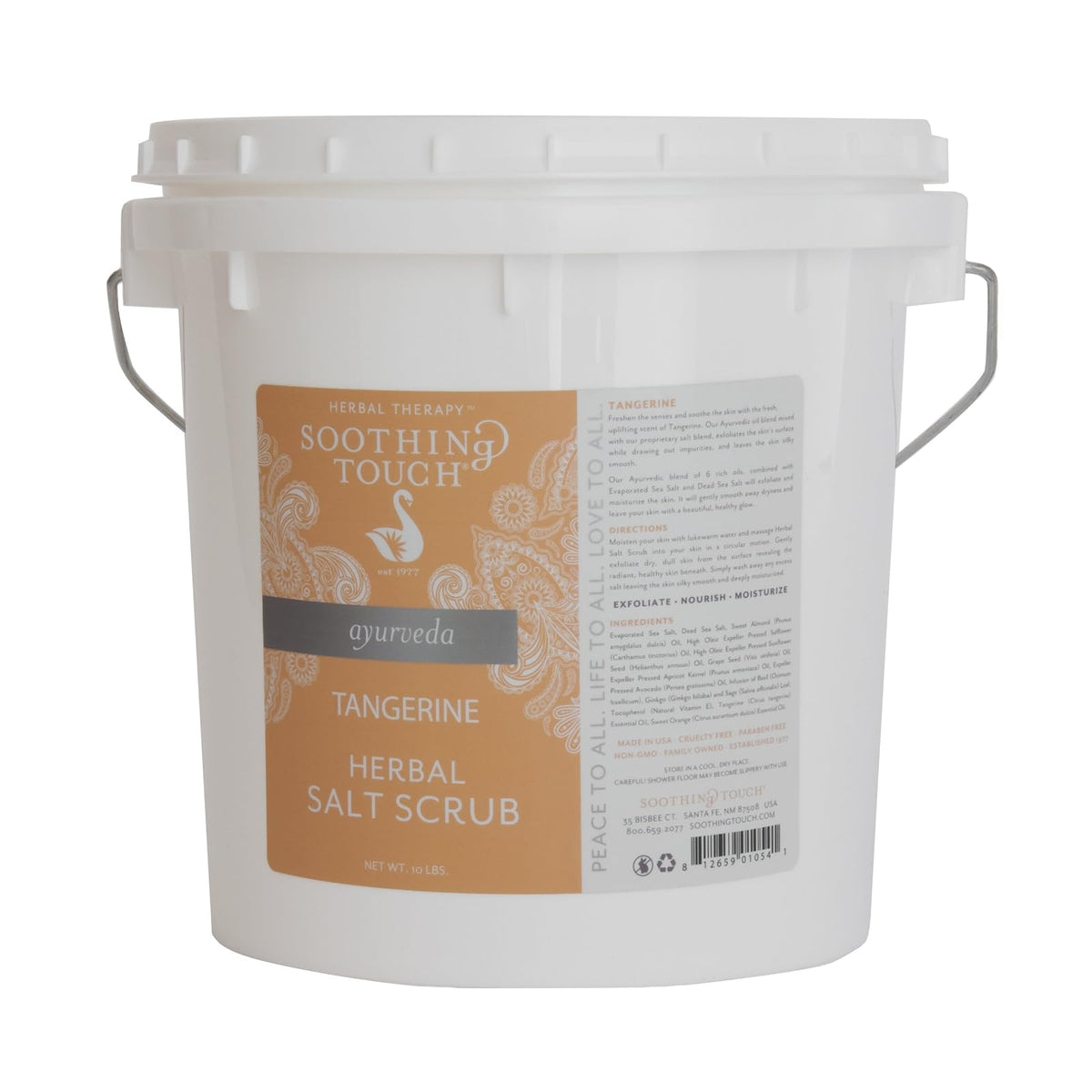 Soothing Touch Skin Exfoliant, 160 Ounce (Pack of 1), Tangerine