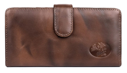 JYS Enterprise Julia Buxton Heiress Pik-Me-Up¬Æ Checkbook Keeper Mahogany