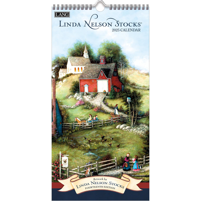 LANG Linda Nelson Stocks 2025 Vertical Wall Calendar (25991079120)