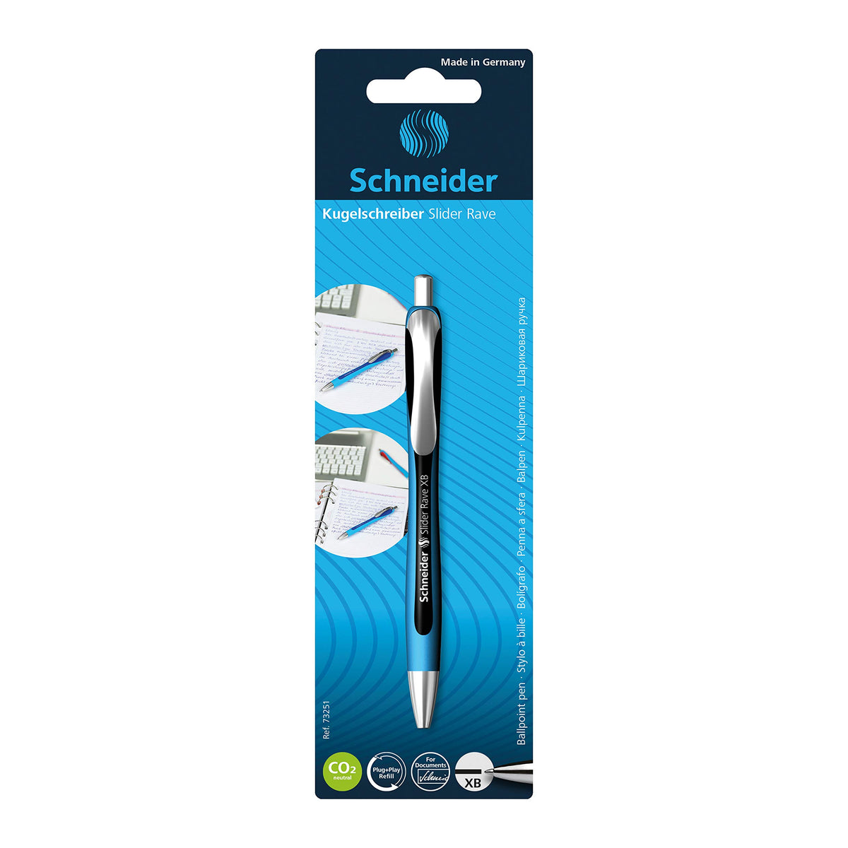 Schneider Writing Instrument, 1 Count (Pack of 1), Black