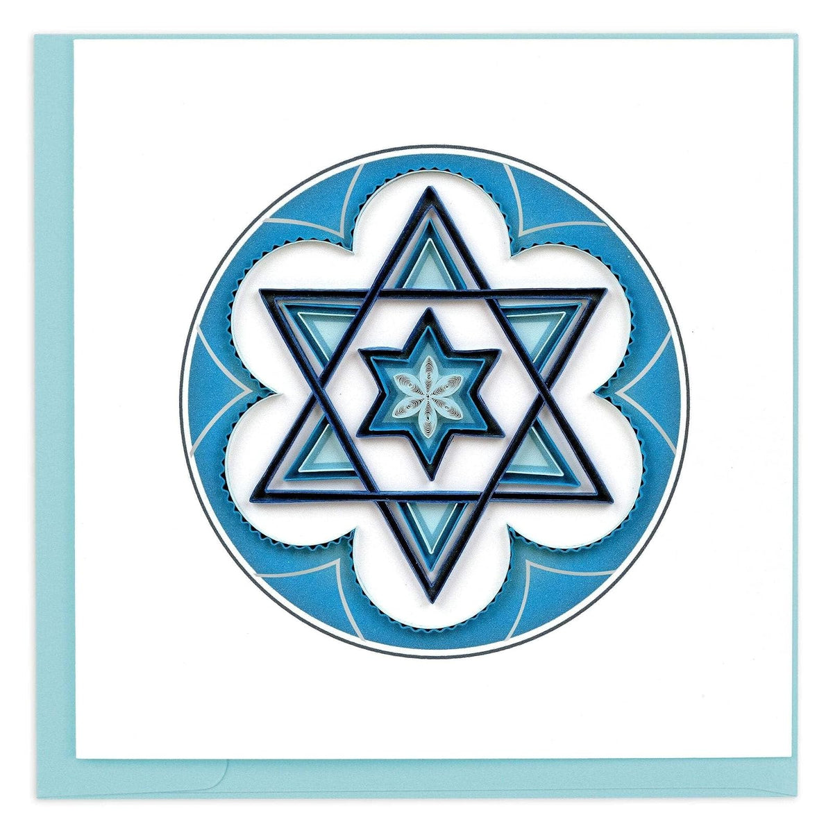 Quilling Card Greeting Card, 6 in. x 6 in., Multi