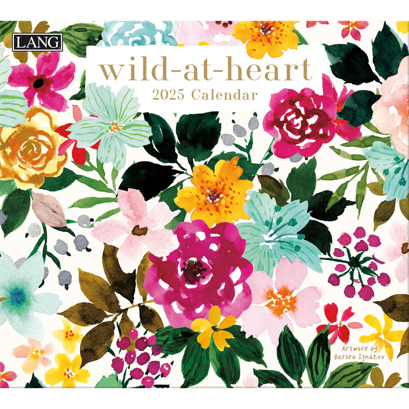 LANG Wild At Heart 2025 Wall Calendar (25991002012)