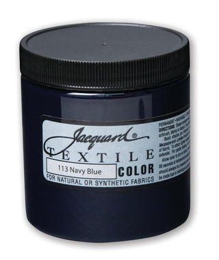 Jacquard Textile Paint 8 Oz Navy Blue