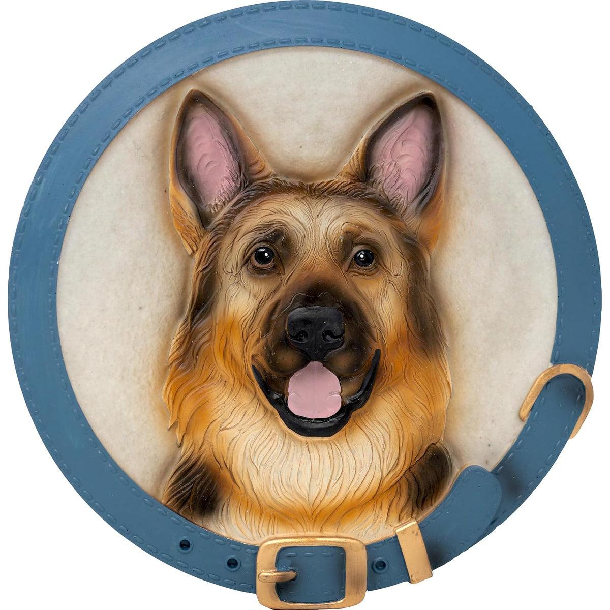 Spoontiques Tile, 9.63" diameter, German Shepherd