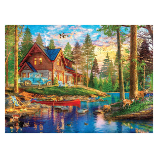 Anatolian Puzzles, 52x37.8 inches, Summer Cabin