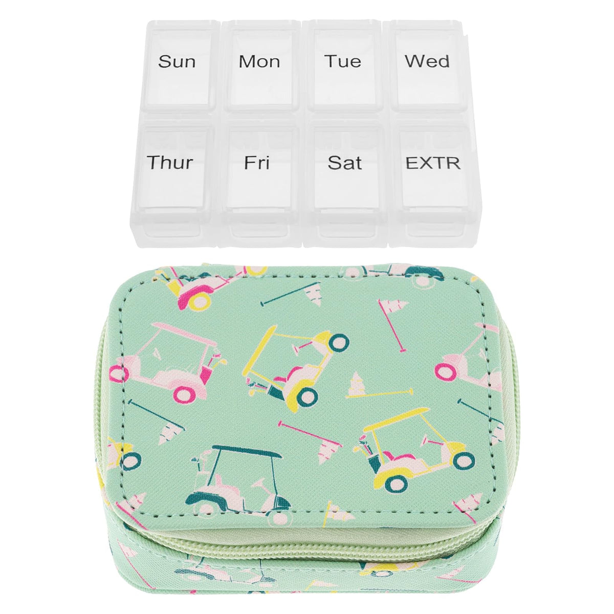 Karma Personal Pill Dispenser, One Size, Golf