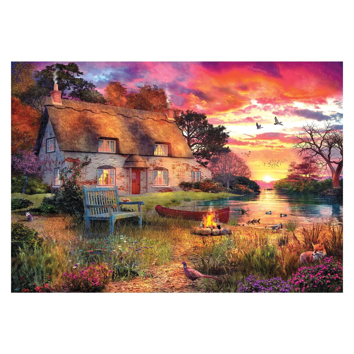 Anatolian Puzzles, 19x13” (48x33cm), Evening Summer