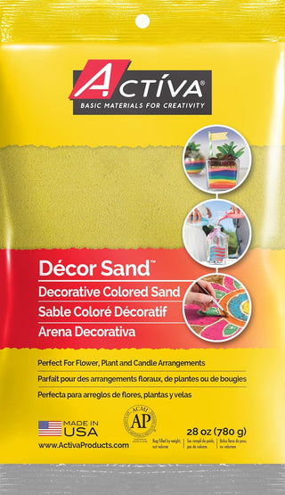 ACTVA Products 28-Ounce, Bright Yellow