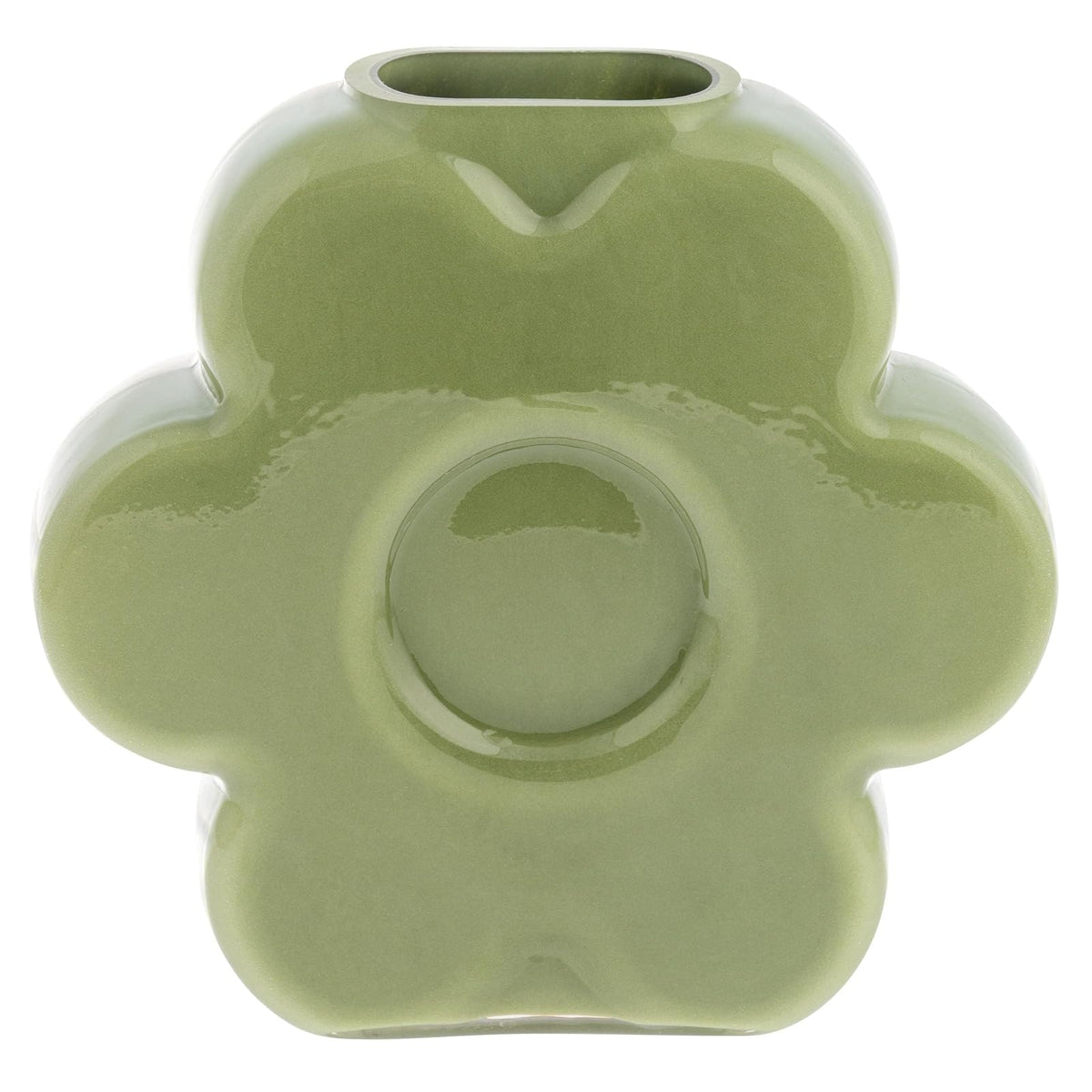 Karma Vase, Green, Bohemian