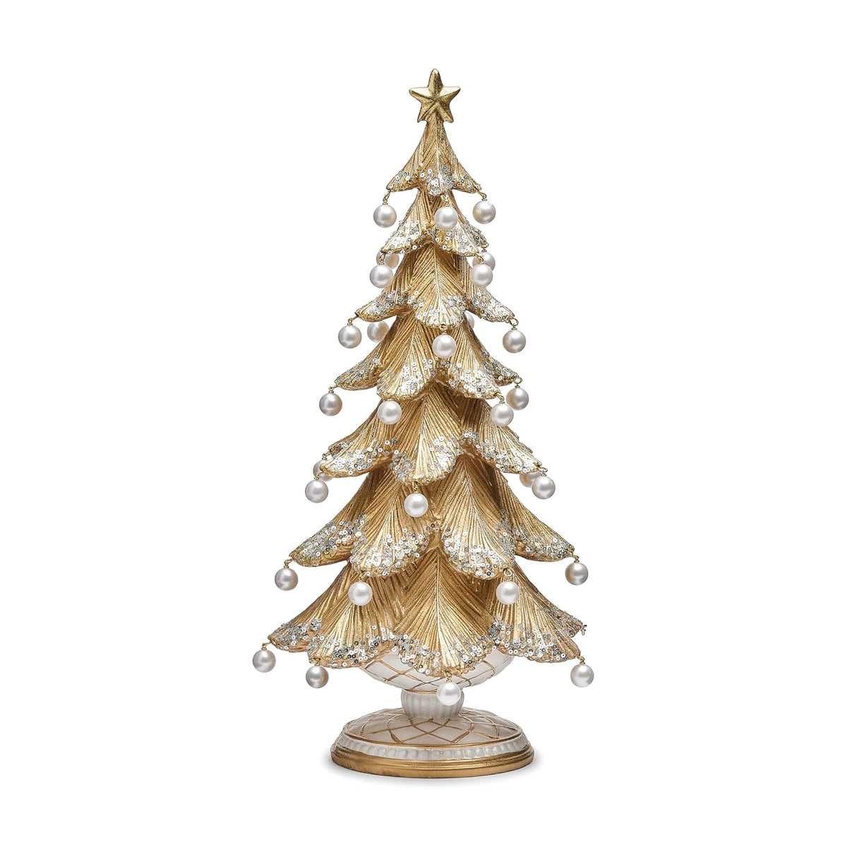 Roman Artificial Tree, 1ft 6in, Gold