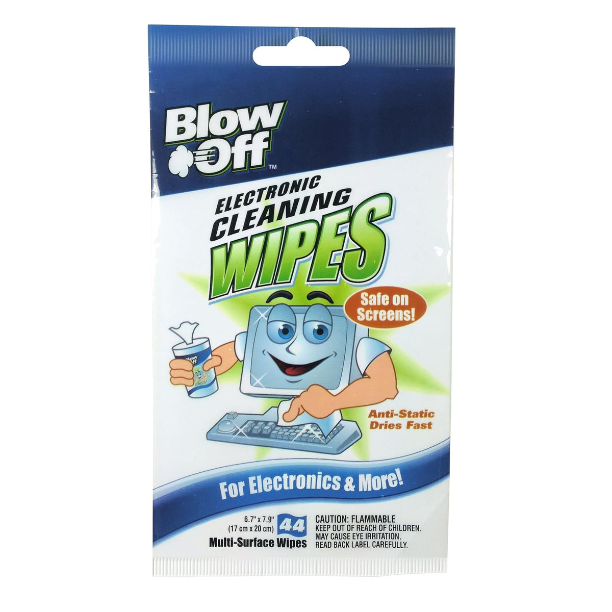 Blow Off Surface Cleaning Wipe, 1 Count (Pack of 1), False