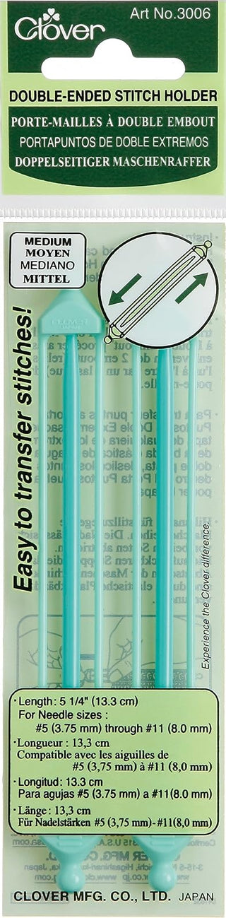 Clover 3006 Double-Ended Stitch Holder, Medium