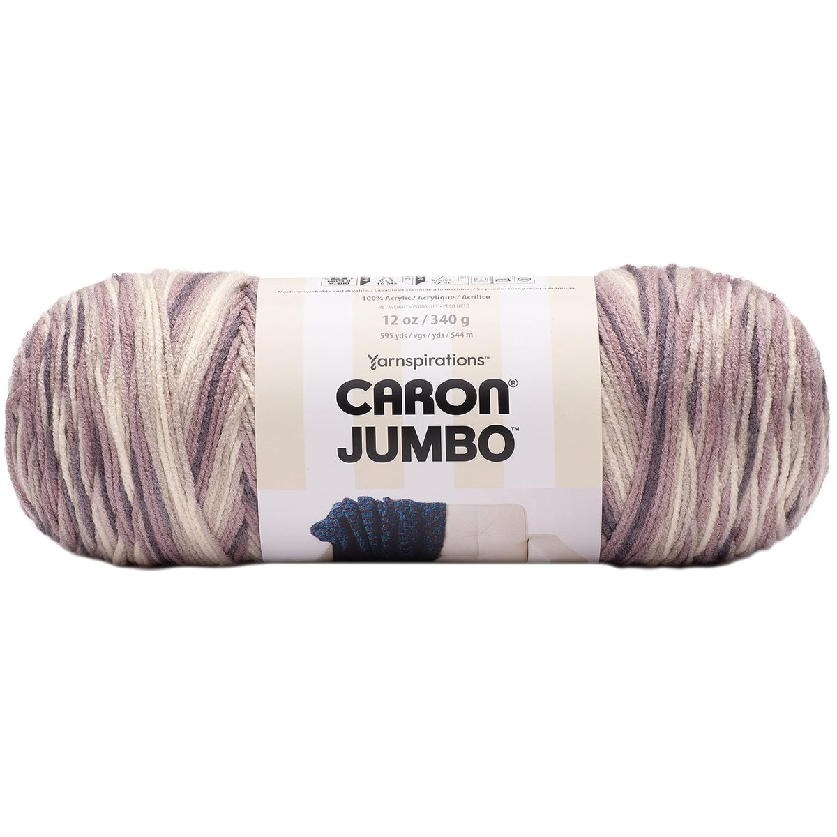 Caron Yarn, Jumbo, Gravel