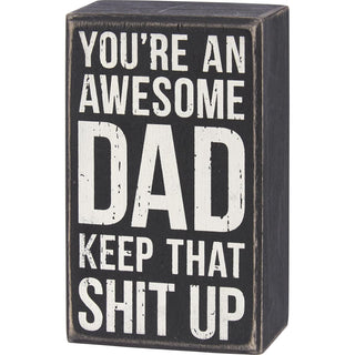 Primitives by Kathy Decorative Signage, Black, Classic