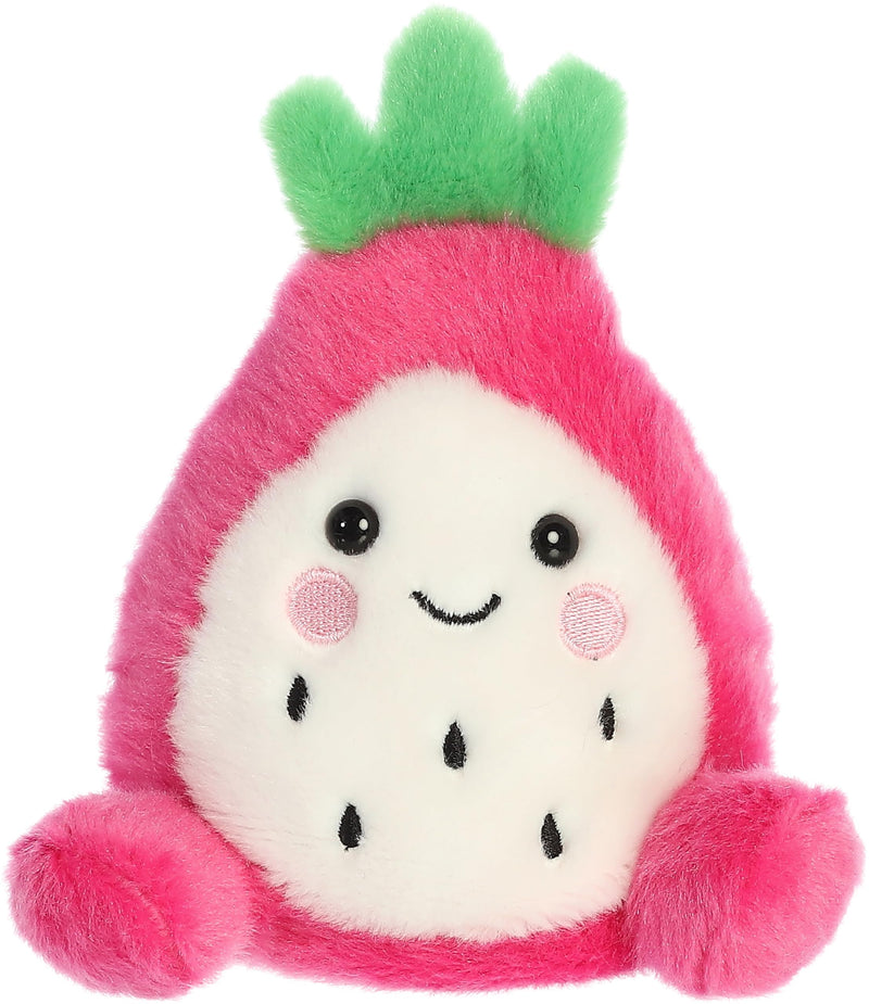 Aurora® Adorable Palm Pals™ Rhys Dragon Fruit™ Stuffed Animal - Pocket-Sized Play - Collectable Fun - Pink 5 Inches