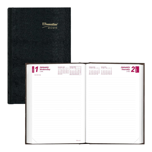 Brownline Planner, Standard, Black