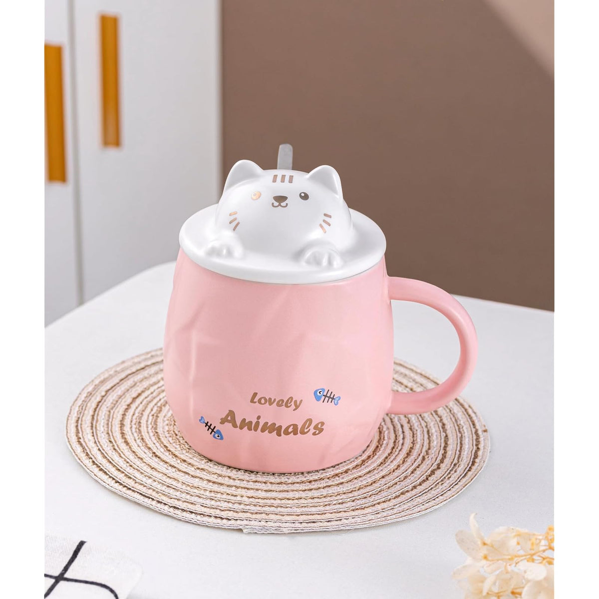 Urban Tokyo Drinking Cup, 14 Ounces, Pink