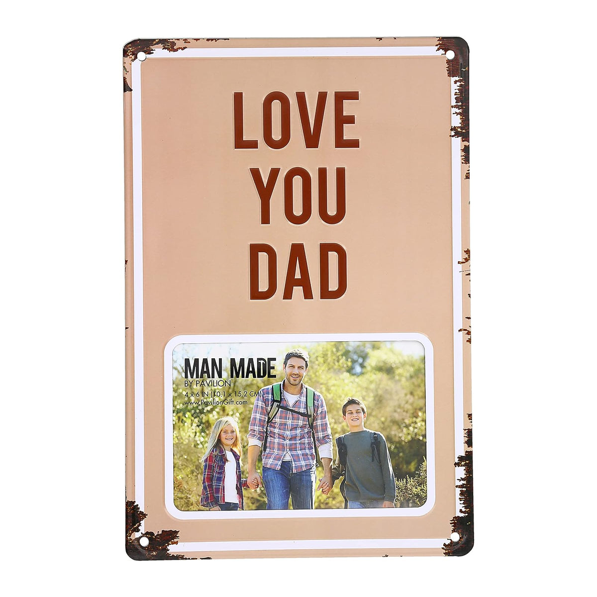 Pavilion Gift Company Picture Frame, 11.75 x 8", Beige