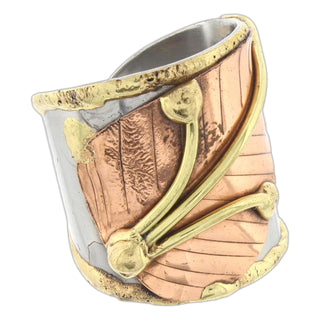 Anju Ring, Stainless Steel, Wrap