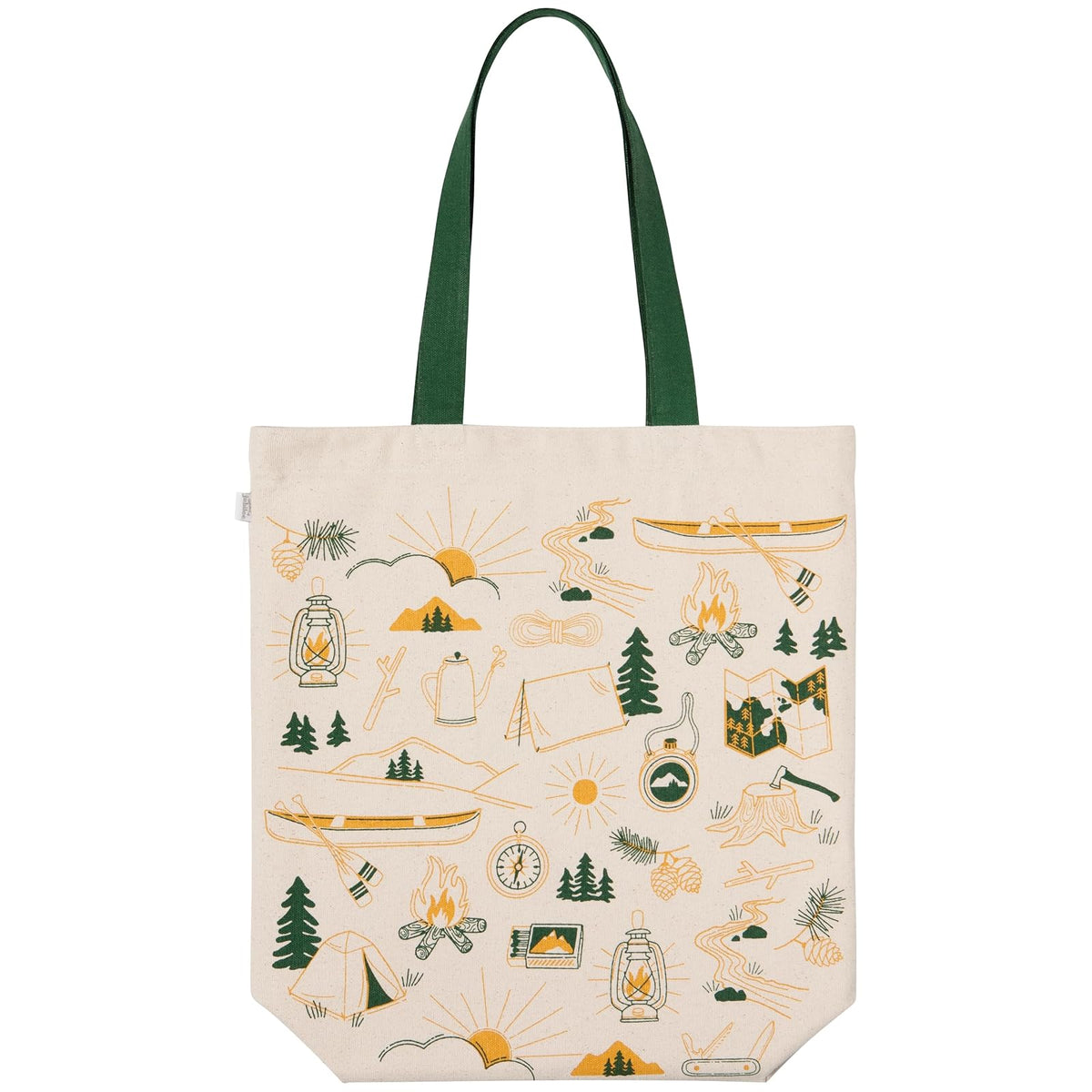 Danica Jubilee Tote Bag, W14 x H15 x D4in / Strap Drop 9in, Camp Out