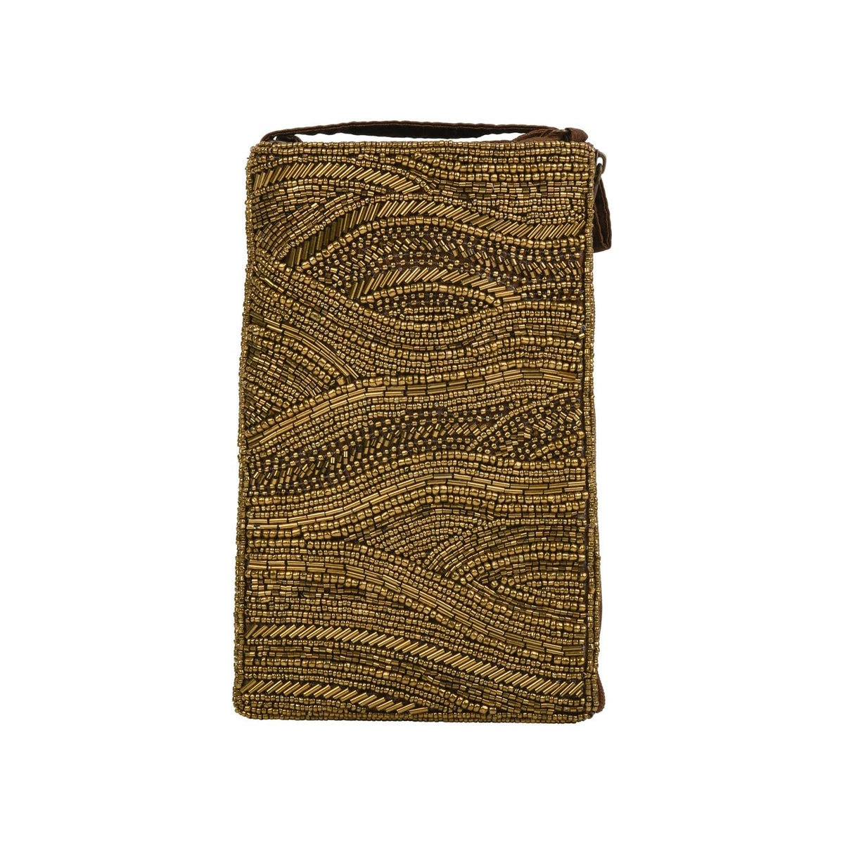 Bamboo Trading Handbag, 7.5-Inches, Bronze