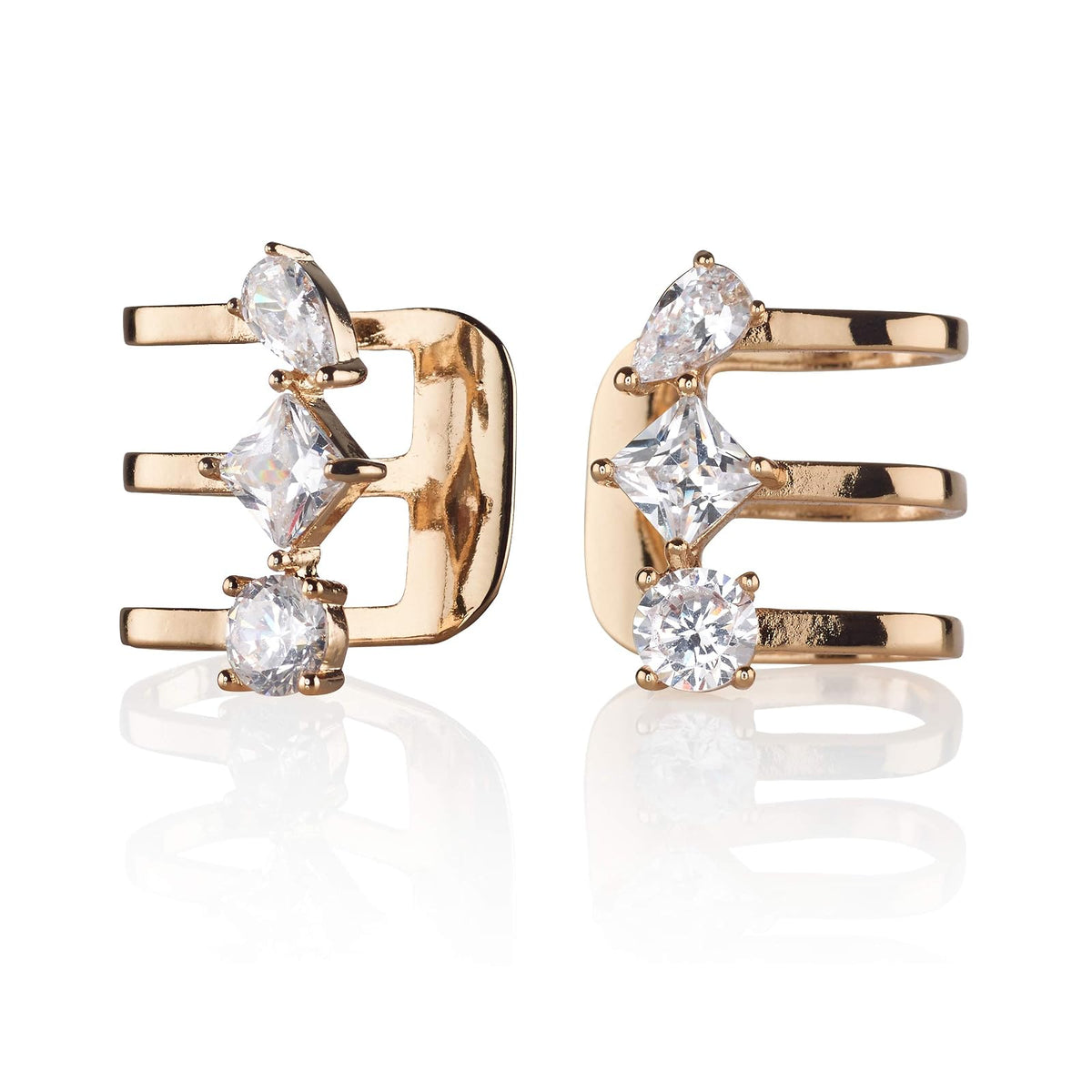 namana Earring, 15mm, Rose Gold