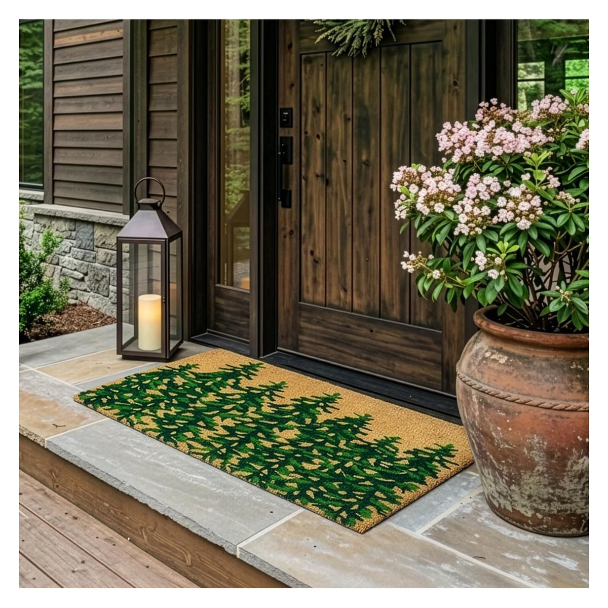 Home Furnishings By Larry Traverso Rug, 1'8" x 3'4" (Rectangular), Pine Forest