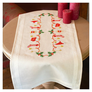 Vervaco Art Craft Kit, 19x40 inch, Christmas