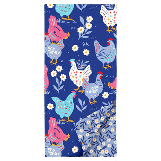 Karma Towel, Blue Chickens