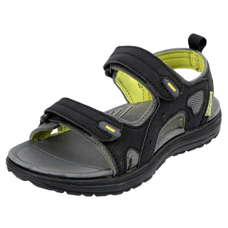 Northside Sandal, 2 Little Kid, Black/Volt