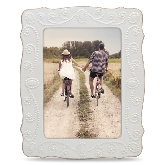 Lenox 858821 French Perle White Frame - 5 x 7 in.