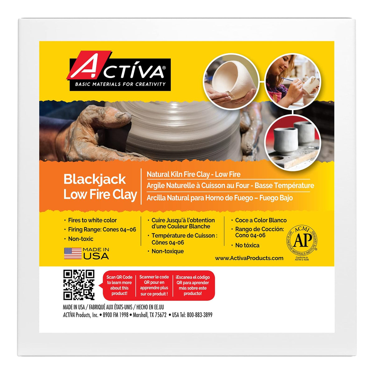 Activa Sculpting Material, 5 lb, White