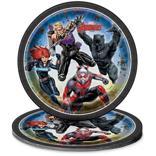 Unique Industries Avengers Round Dessert Party Paper Plates, 7", 8 Ct.