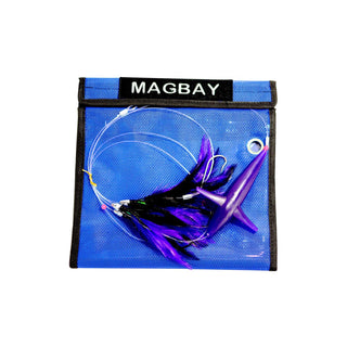 MagBay Lures Fishing Hook, 6", Purple